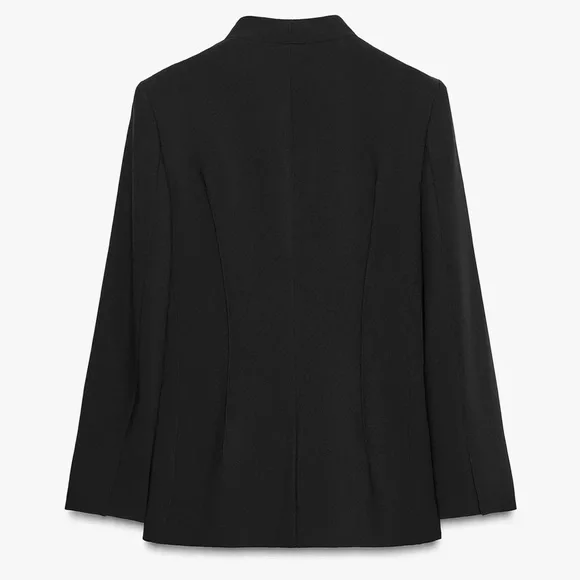 Zara inverted lapel blazer - Picture 6 of 8
